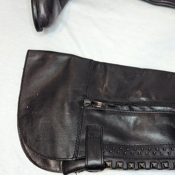 Vince Camuto Studded Black Over the Knee Boots - Picture 10 of 10